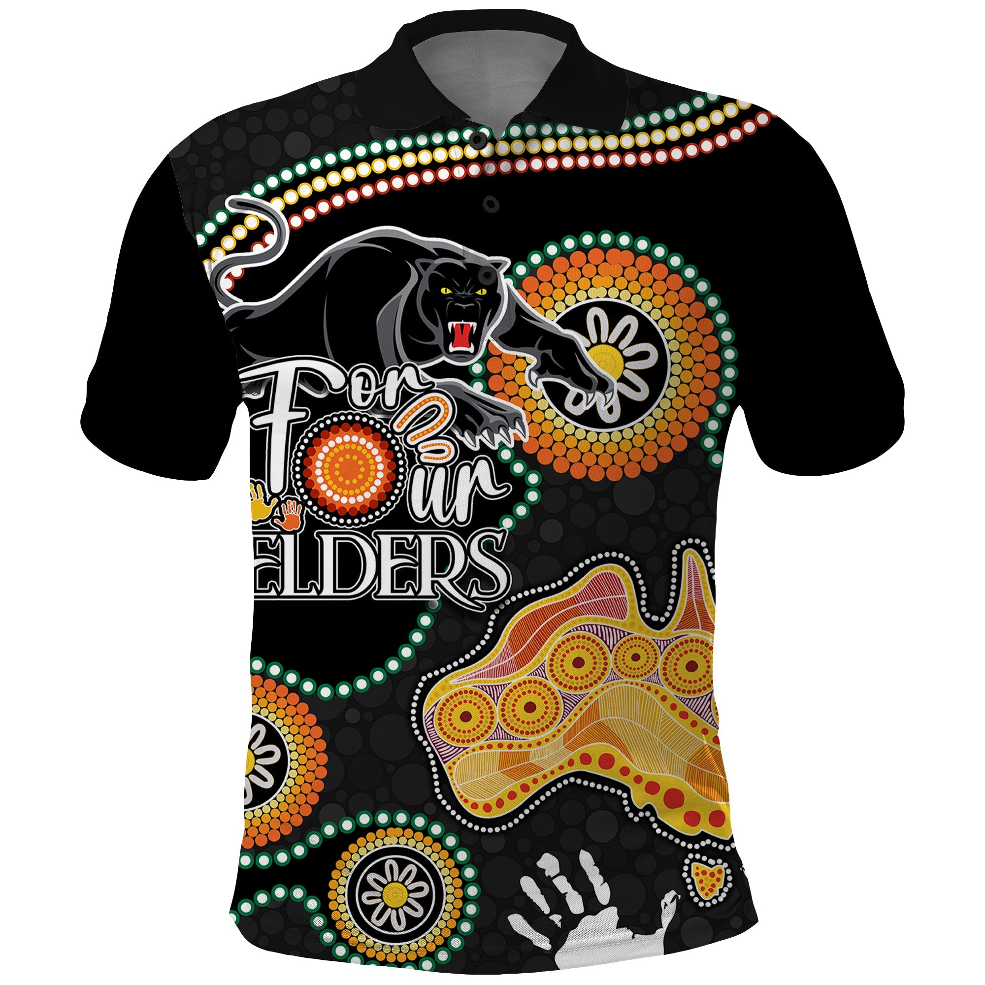 personalised-naidoc-week-2023-nrl-panther-for-our-elders-polo-shirt