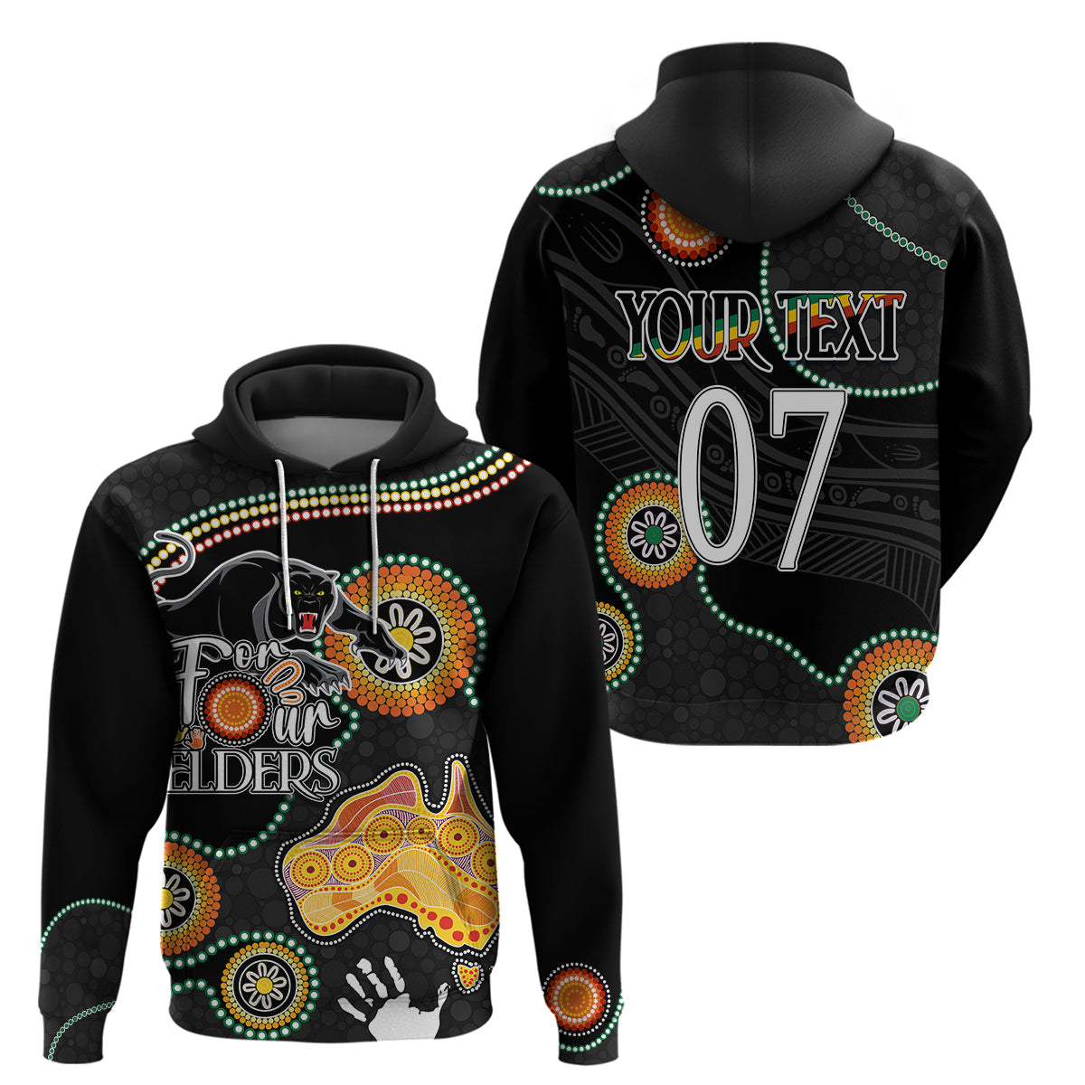 personalised-naidoc-week-2023-nrl-panther-for-our-elders-hoodie