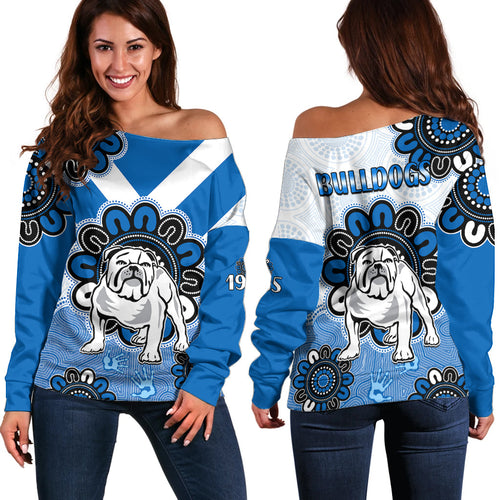 nrl-canterbury-bankstown-bulldogs-rugby-berries-1935-aboriginal-off-shoulder-sweater