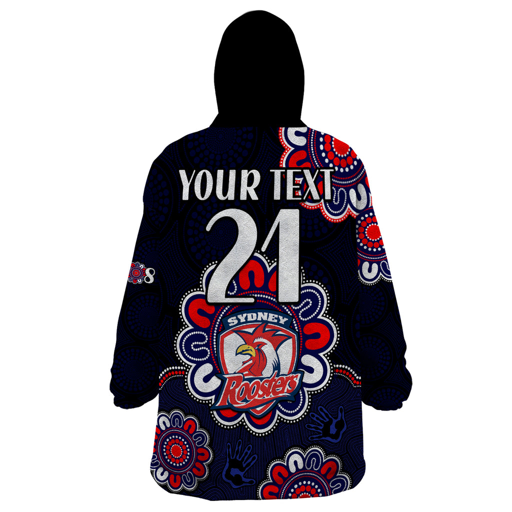 custom-personalised-nrl-sydney-roosters-rugby-1908-aboriginal-wearable-blanket-hoodie