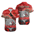 nrl-anzac-redcliffe-dolphins-poppy-flowers-hawaiian-shirt