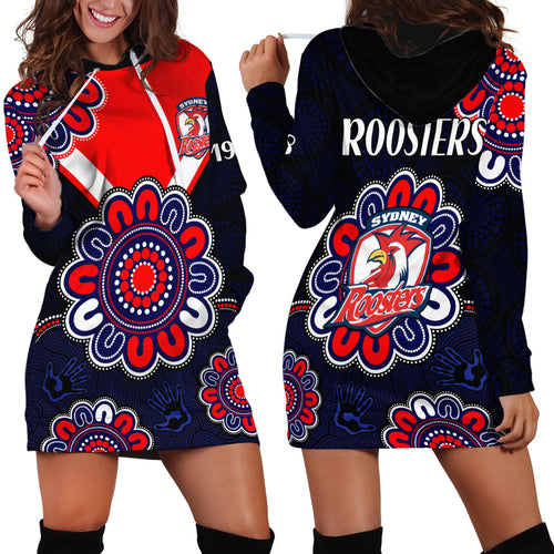 nrl-sydney-roosters-rugby-1908-aboriginal-hoodie-dress