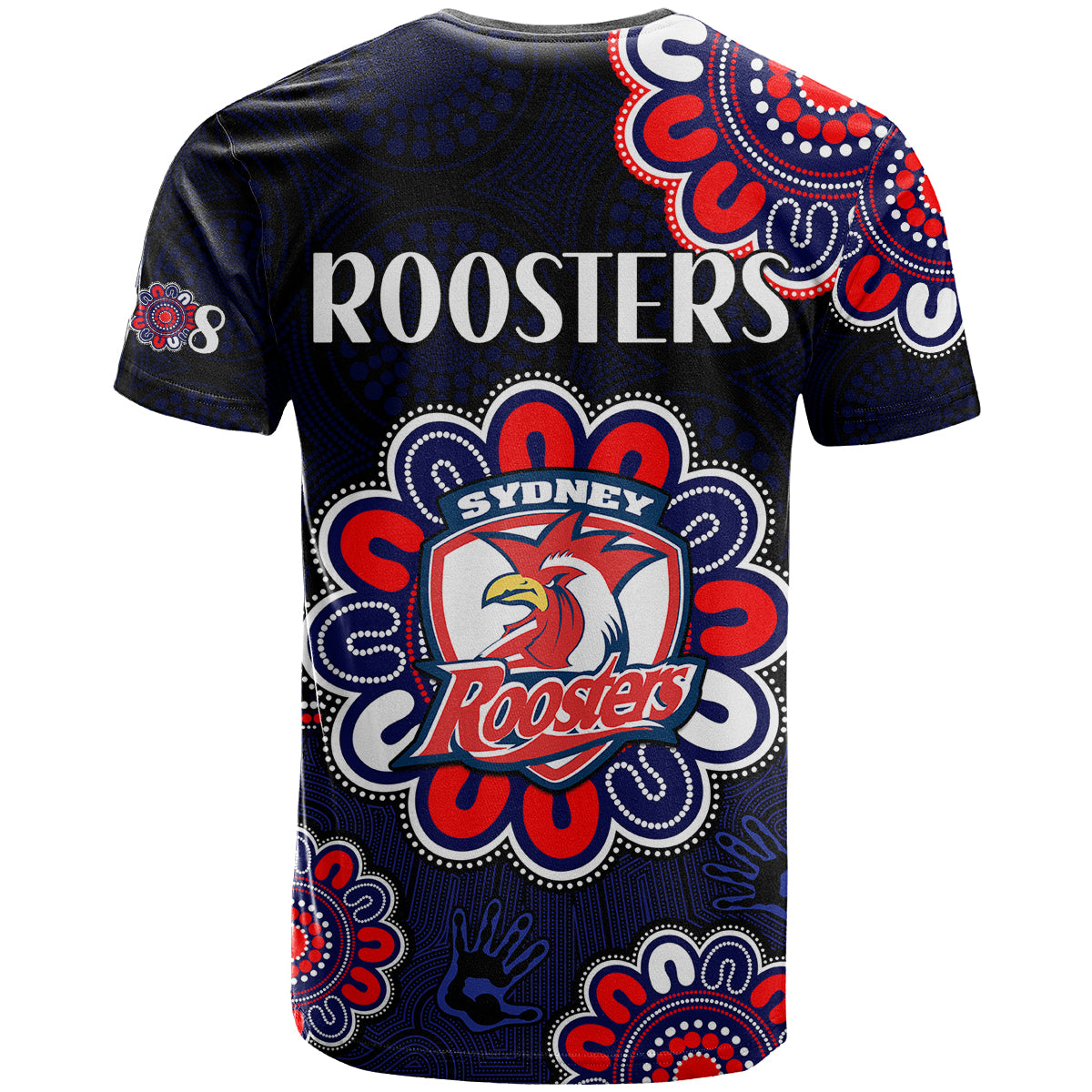 nrl-sydney-roosters-rugby-1908-aboriginal-t-shirt