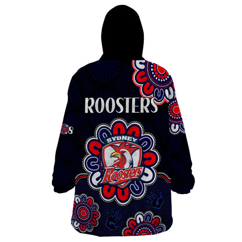 nrl-sydney-roosters-rugby-1908-aboriginal-wearable-blanket-hoodie
