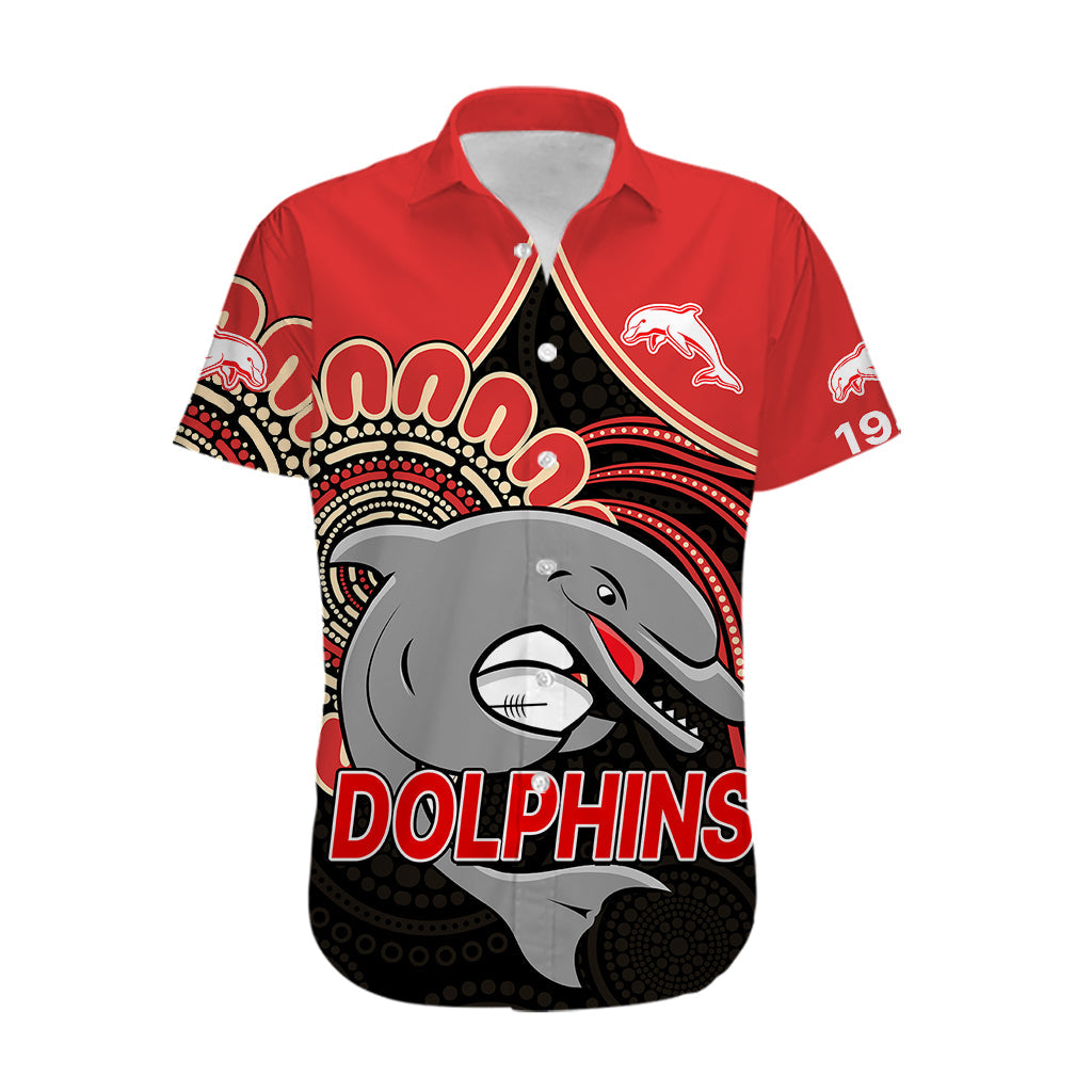 custom-personalised-nrl-redcliffe-dolphins-hawaiian-shirt