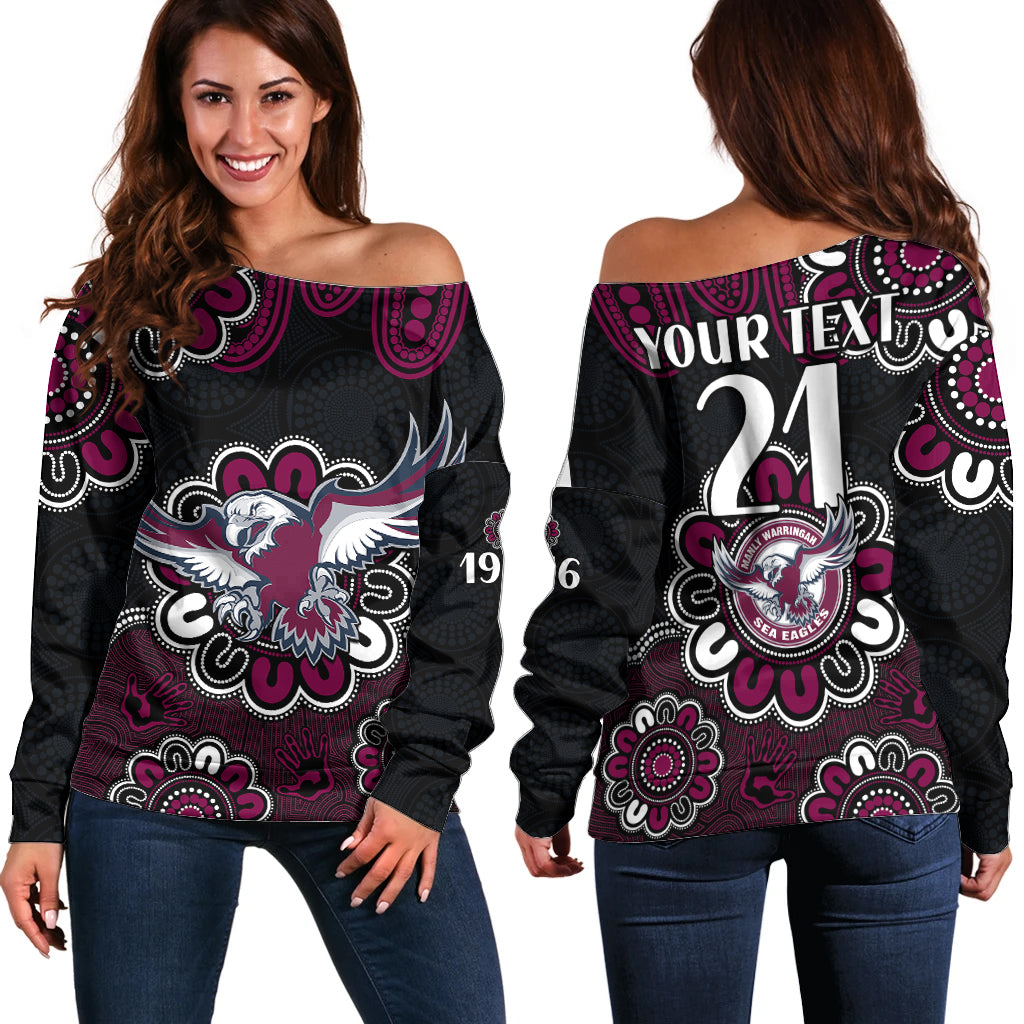 custom-personalised-nrl-manly-warringah-sea-eagles-rugby-1946-aboriginal-off-shoulder-sweater
