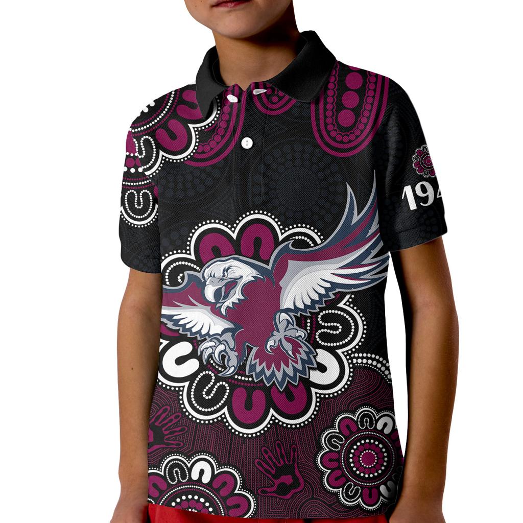 custom-personalised-nrl-manly-warringah-sea-eagles-rugby-1946-aboriginal-kid-polo-shirt