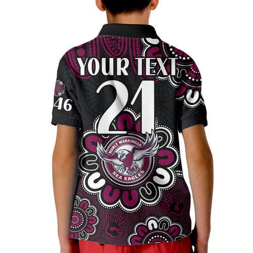 custom-personalised-nrl-manly-warringah-sea-eagles-rugby-1946-aboriginal-kid-polo-shirt