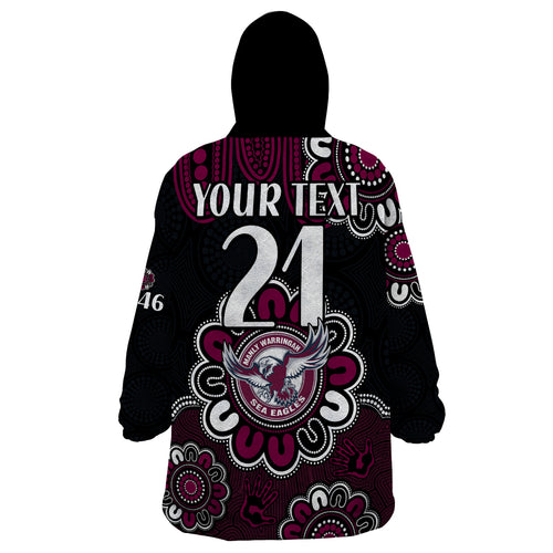 custom-personalised-nrl-manly-warringah-sea-eagles-rugby-1946-aboriginal-wearable-blanket-hoodie