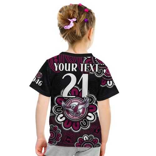 custom-personalised-nrl-manly-warringah-sea-eagles-rugby-1946-aboriginal-kid-t-shirt