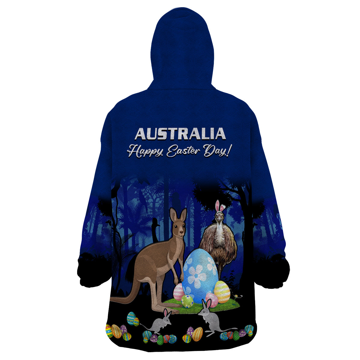 australia-kangaroo-emu-and-bilby-happy-easter-day-wearable-blanket-hoodie