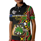 custom-personalised-australia-darts-indigenous-art-mix-kangaroo-and-emu-kid-polo-shirt