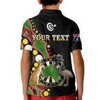 custom-personalised-australia-darts-indigenous-art-mix-kangaroo-and-emu-kid-polo-shirt
