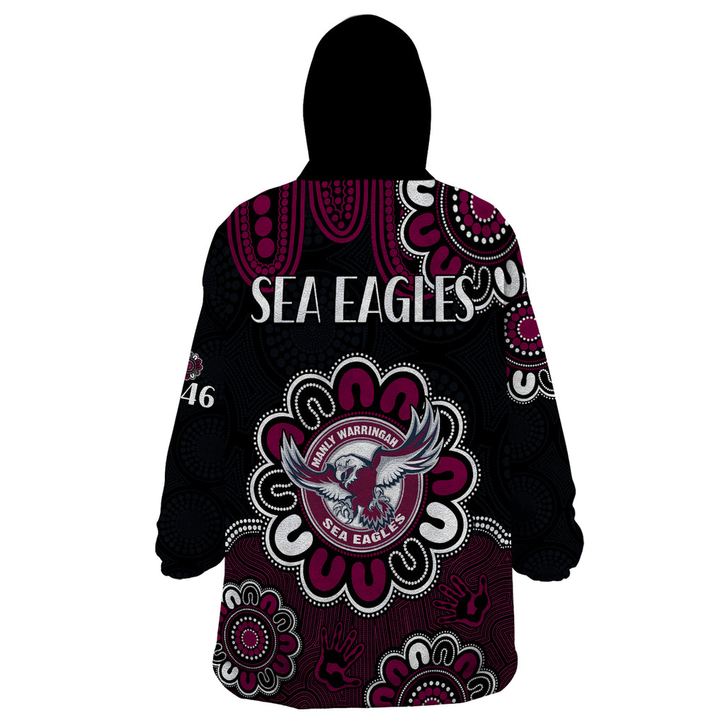 nrl-manly-warringah-sea-eagles-rugby-1946-aboriginal-wearable-blanket-hoodie