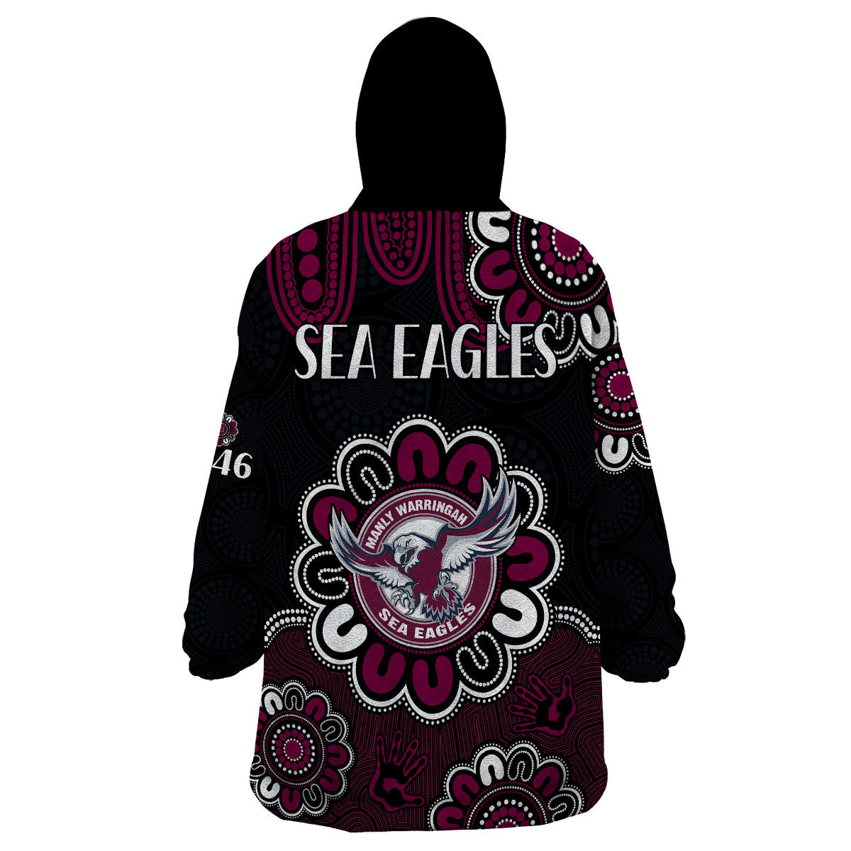 nrl-manly-warringah-sea-eagles-rugby-1946-aboriginal-wearable-blanket-hoodie