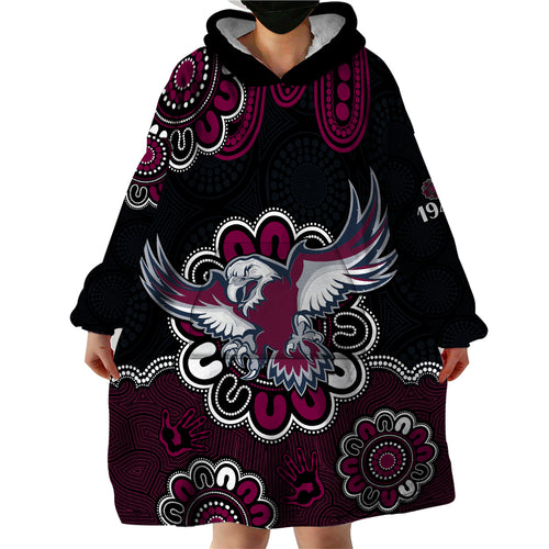 nrl-manly-warringah-sea-eagles-rugby-1946-aboriginal-wearable-blanket-hoodie