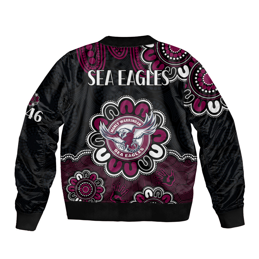 nrl-manly-warringah-sea-eagles-rugby-1946-aboriginal-sleeve-zip-bomber-jacket