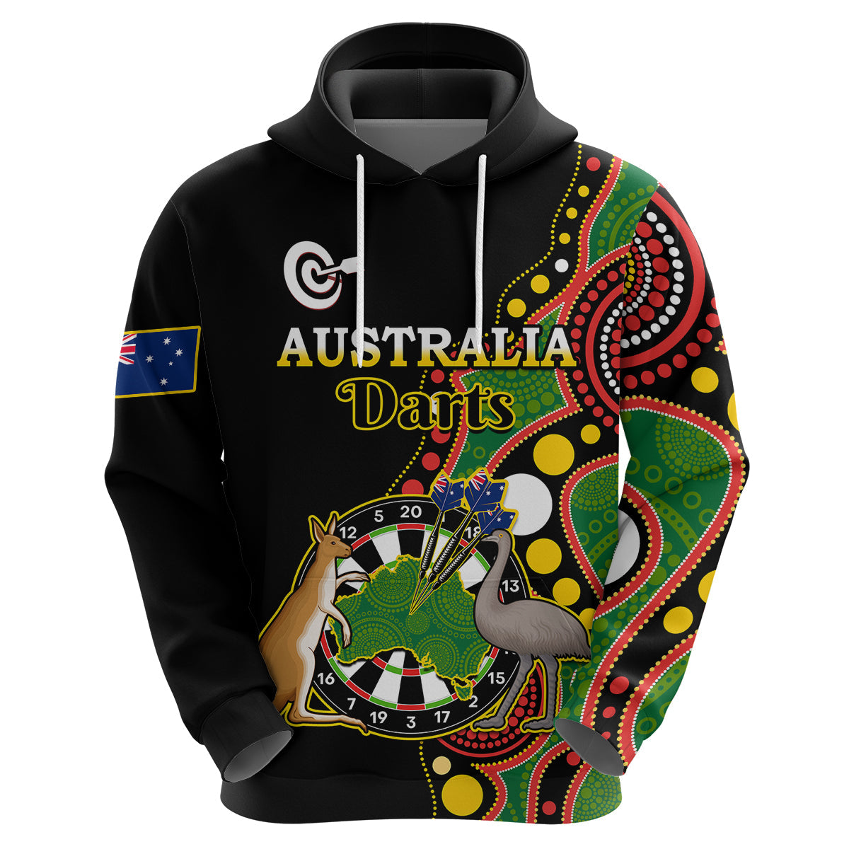 custom-personalised-australia-darts-indigenous-art-mix-kangaroo-and-emu-hoodie