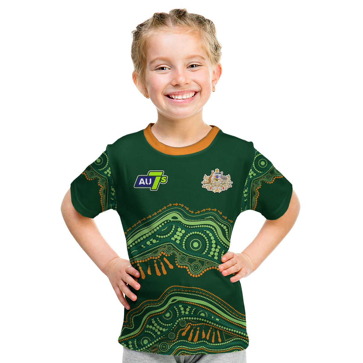 custom-text-and-number-aussie-sevens-rugby-aboriginal-art-kid-t-shirt