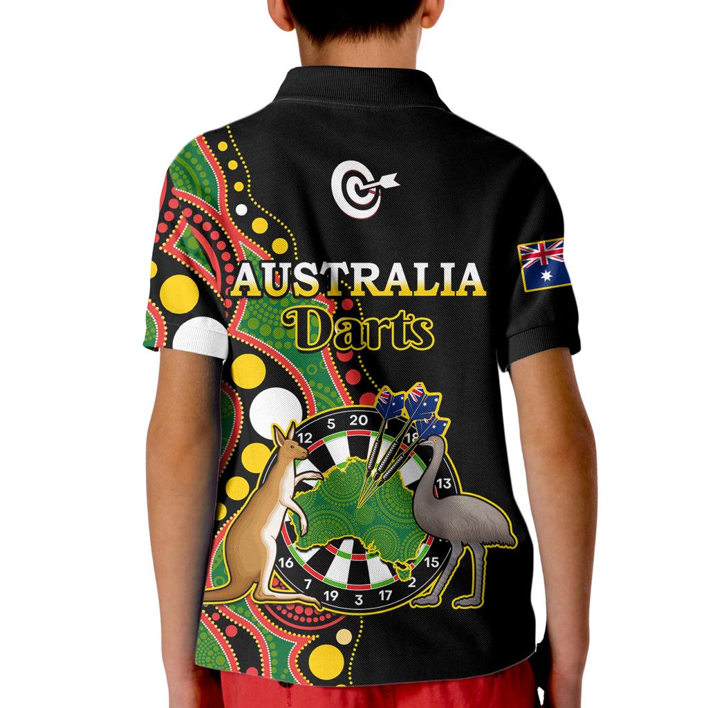australia-darts-indigenous-art-mix-kangaroo-and-emu-kid-polo-shirt
