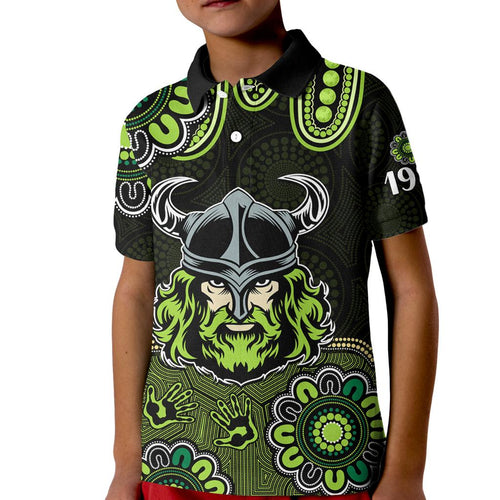 custom-personalised-nrl-canberra-raiders-rugby-1981-aboriginal-kid-polo-shirt