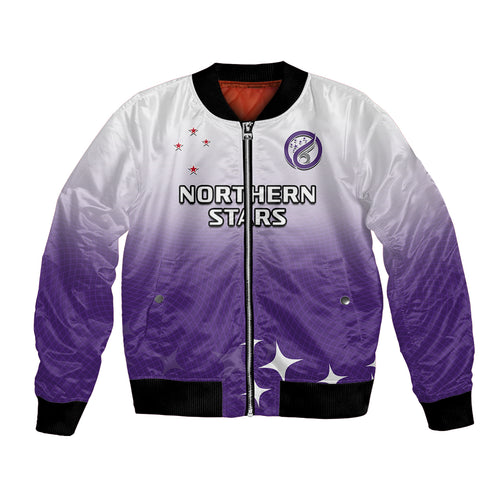 custom-text-and-number-aotearoa-northern-stars-netball-sporty-style-bomber-jacket