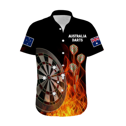 custom-personalised-australia-darts-fire-burning-black-style-hawaiian-shirt
