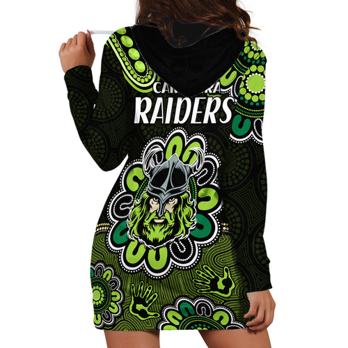nrl-canberra-raiders-rugby-1981-aboriginal-hoodie-dress