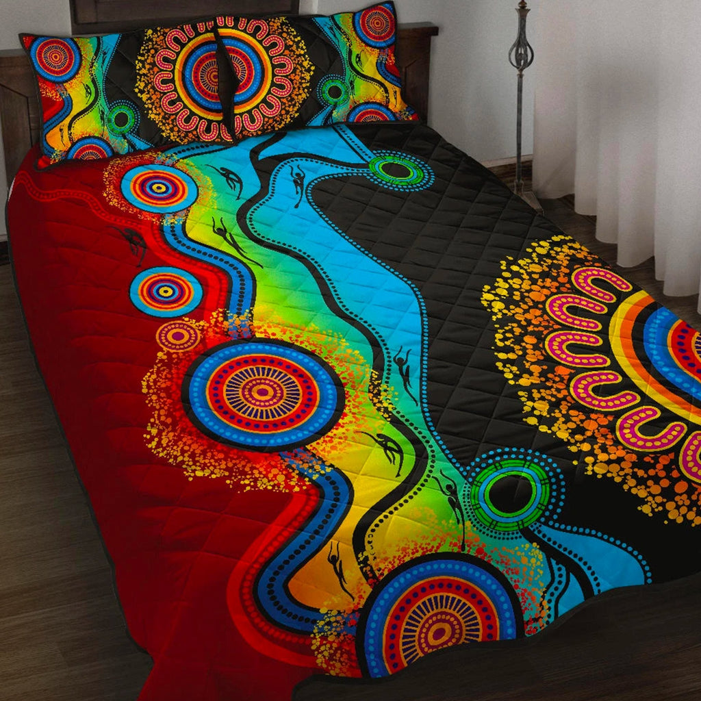 quilt-cover-set-aboriginal-dot-painting-indigenous-circle-patterns-blue-dream