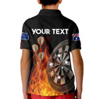 custom-personalised-australia-darts-fire-burning-black-style-kid-polo-shirt