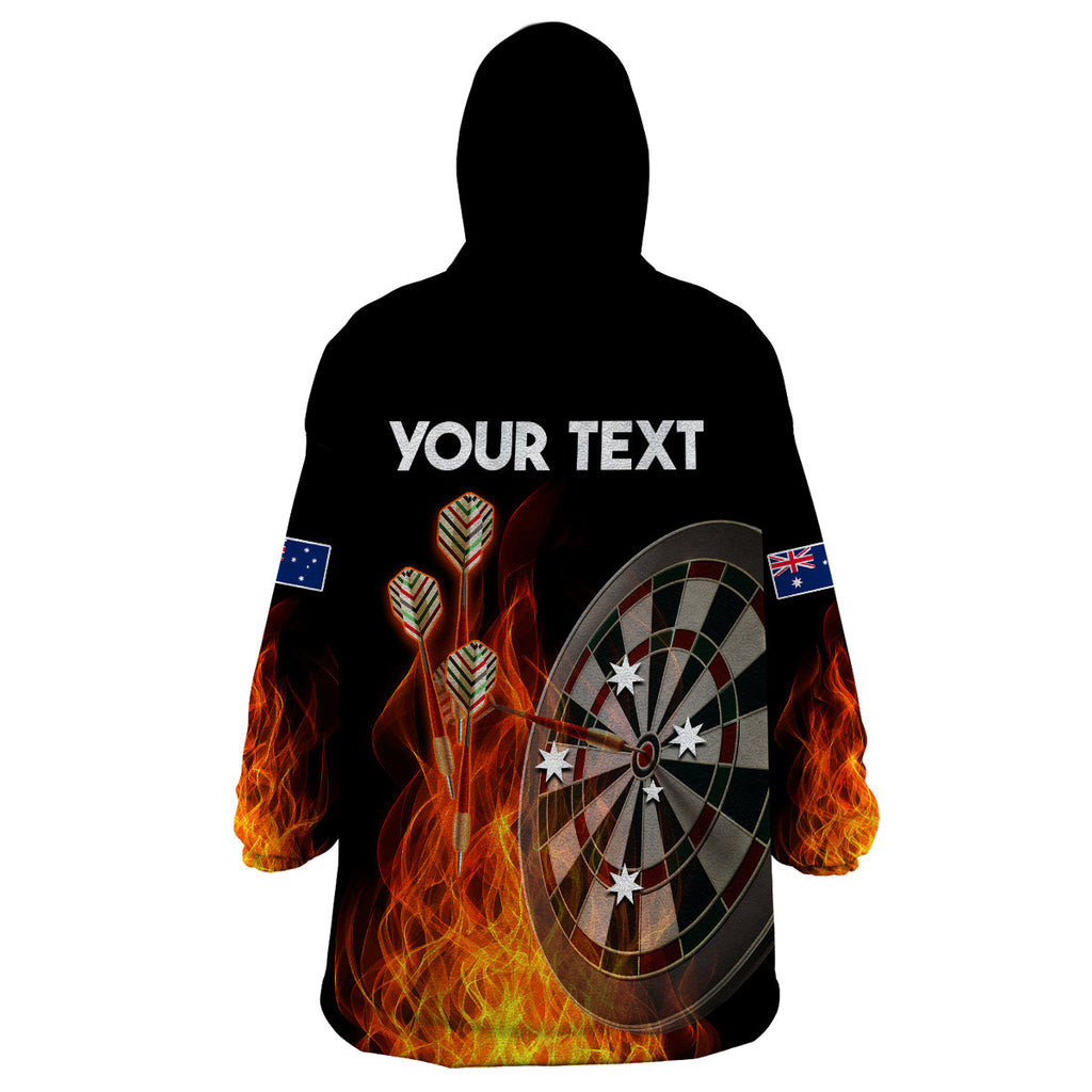 custom-personalised-australia-darts-fire-burning-black-style-wearable-blanket-hoodie