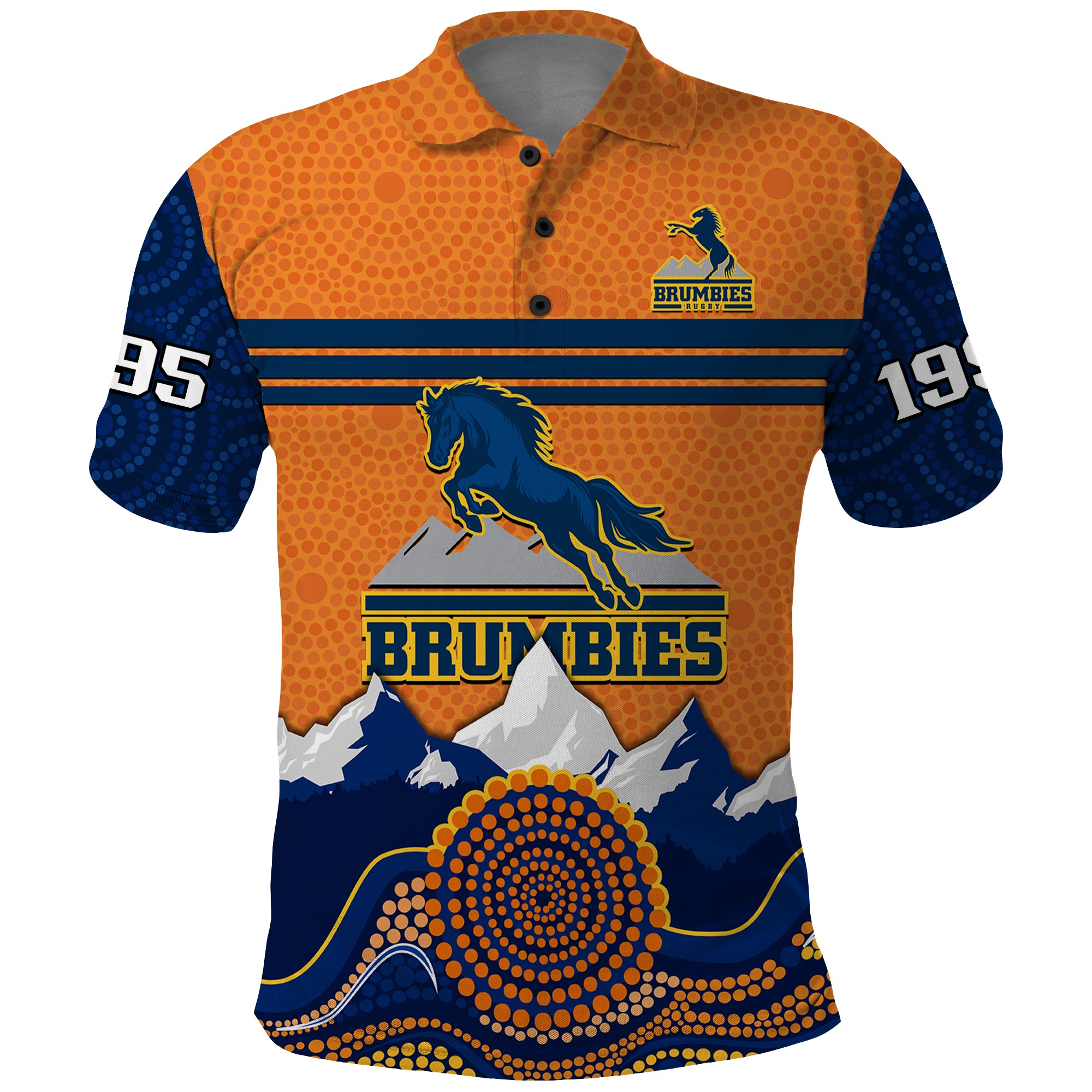 custom-text-and-number-brumbies-rugby-1995-super-indigenous-version-polo-shirt