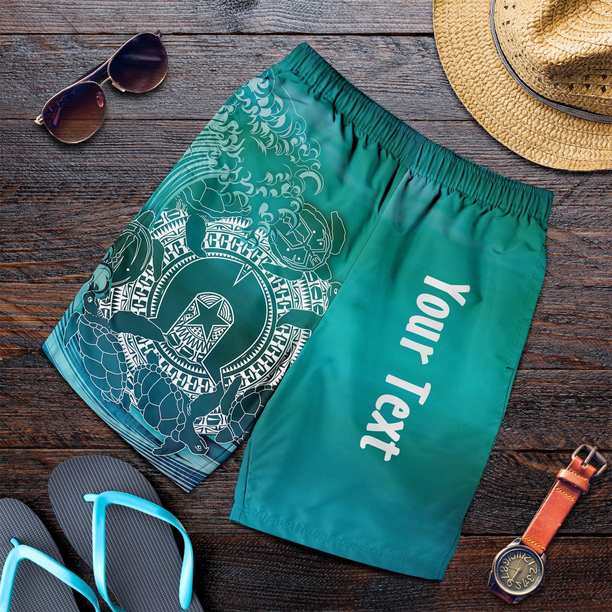 customaboriginal-men-shorts-torres-strait-islands-in-wave