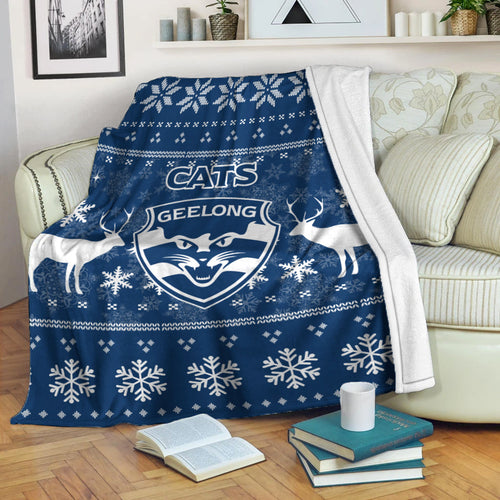 geelong-cats-blanket-christmas-ugly-style