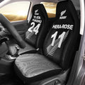(Custom Personalised - Te Ata Pukohu) New Zealand Rugby Car Seat Covers - Maori Tribal - LT12