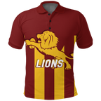 (Custom Personalised) Lions Harvey Brunswick Leschenault Football 2022 Polo Shirt