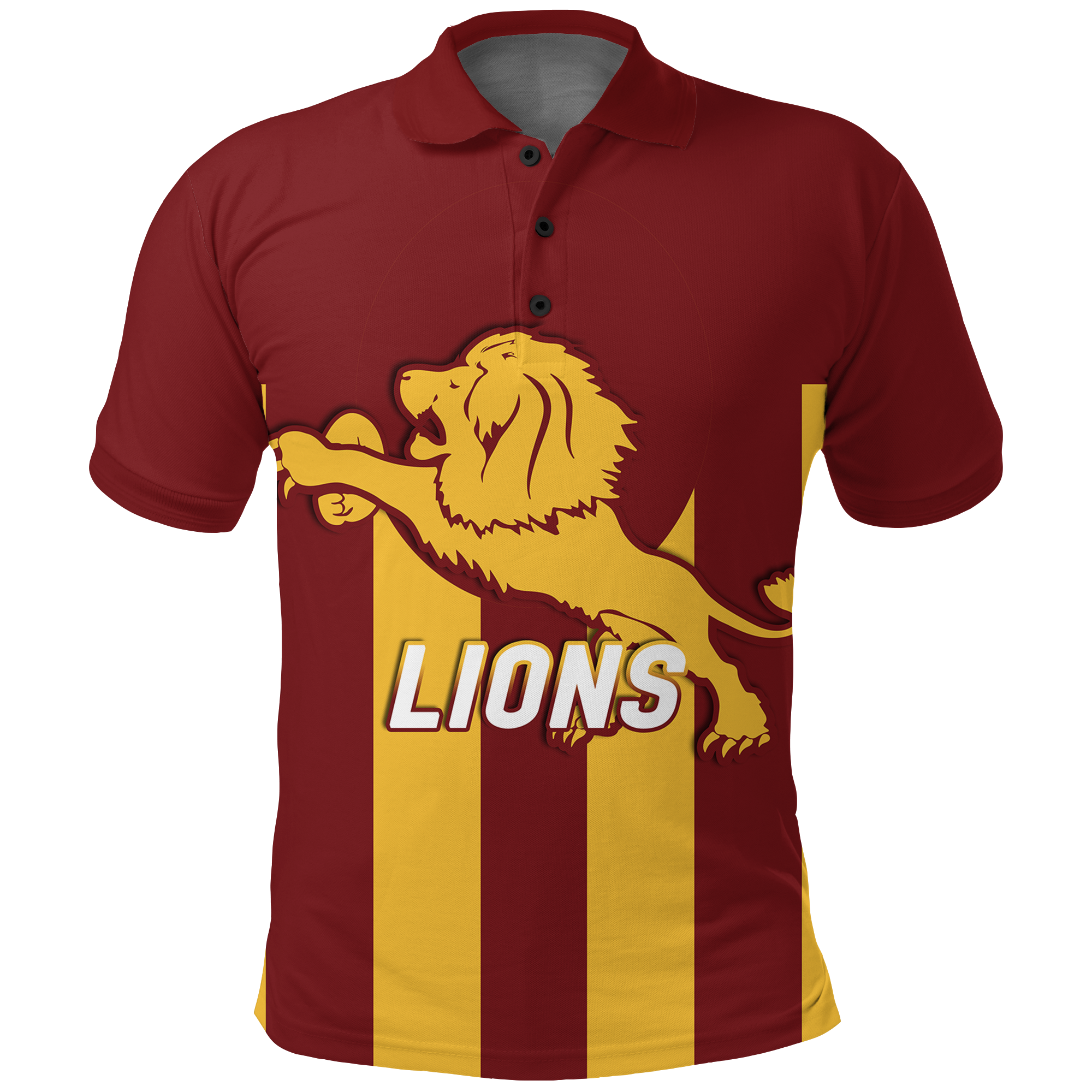 (Custom Personalised) Lions Harvey Brunswick Leschenault Football 2022 Polo Shirt