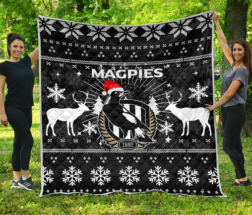 collingwood-magpies-quilt-christmas-ugly-style