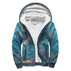 sherpa-hoodie-australia-beautiful-mermaid-with-dolphin