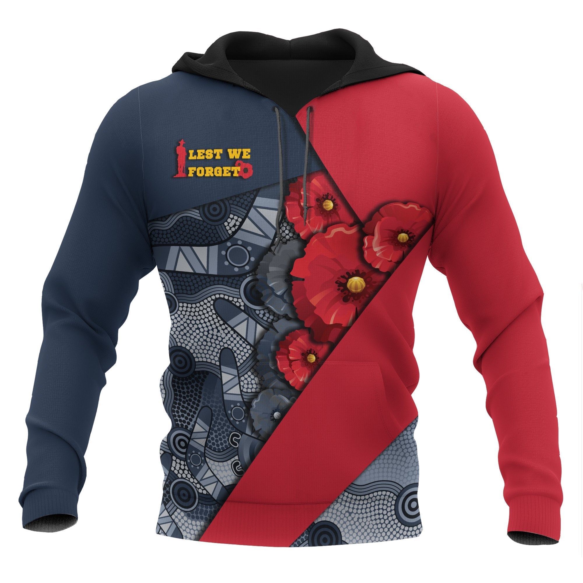 aboriginal-hoodie-anzac-day