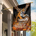 Tigers Rugby NAIDOC 2022 Aboriginal Garden Flag - LT12
