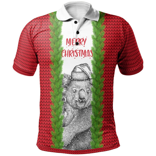 christmas-polo-shirts-merry-christmas-koala