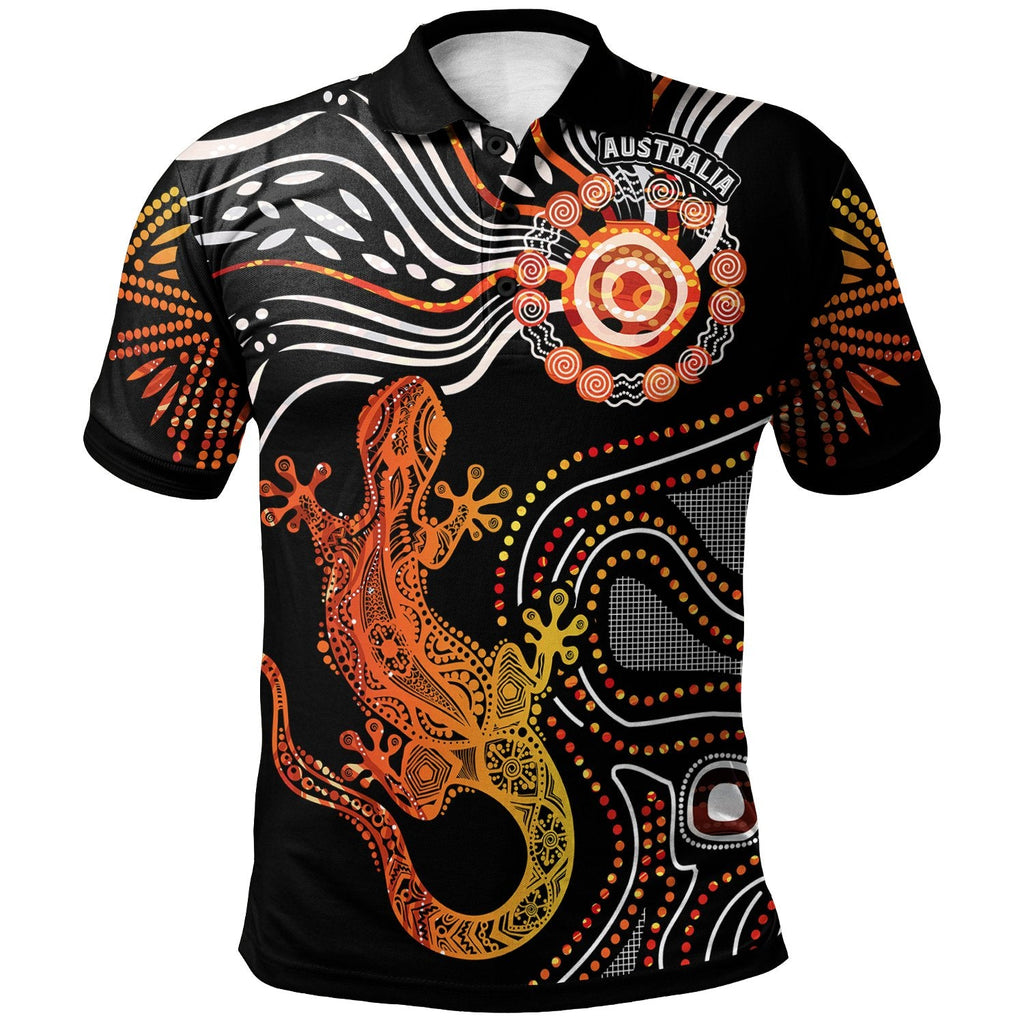 aboriginal-polo-shirt-lizard-sunshine