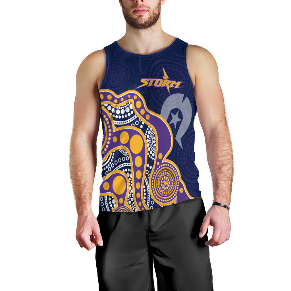 naidoc-week-melbourne-storm-mens-tank-top-aboriginal-dot-painting