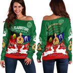 South Sydney Rabbitohs Off Shoulder Sweater NAIDOC Week Indigenous LT4 - Vibe Hoodie