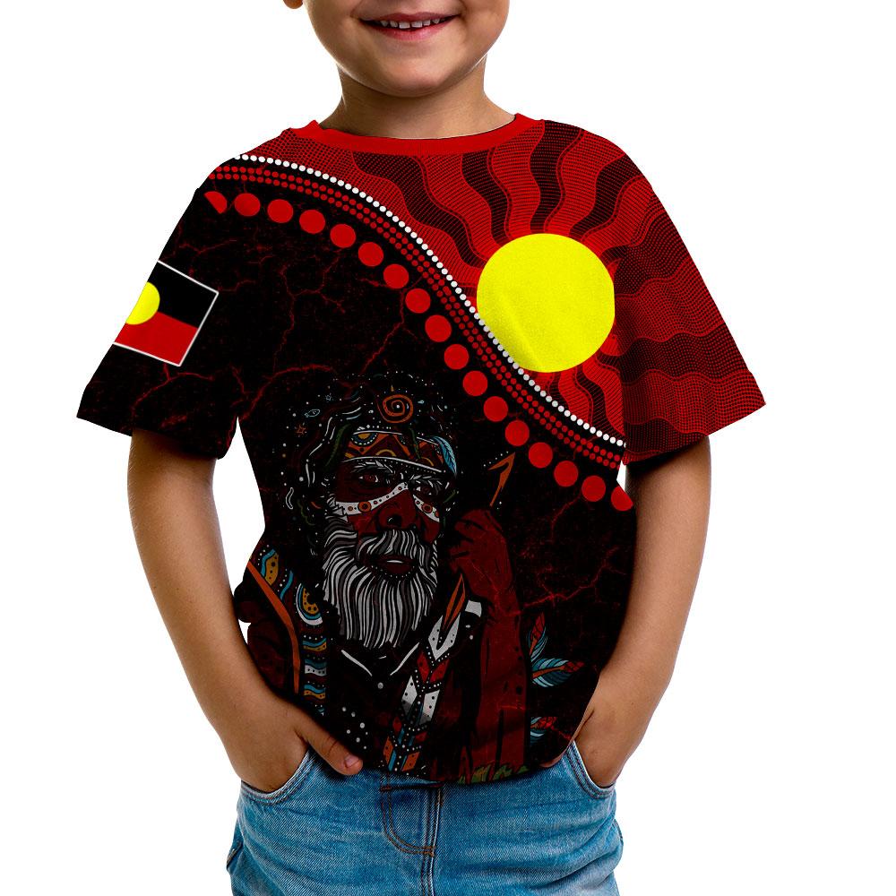 aboriginal-t-shirts-kid-indigenous-people-and-sun