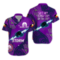 Storm Rugby NAIDOC 2022 Aboriginal Hawaiian Shirt