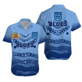 New South Wales Blues Aboriginal  Indigenous Hawaiian Shirt - LT12