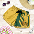 [Custom] Women's Shorts -  Australia Kangaroo Sign National Color - Vibe Hoodie