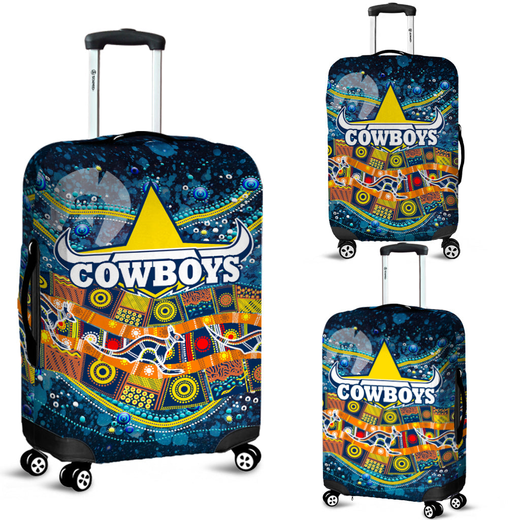 naidoc-week-cowboys-luggage-covers-aboriginal-dot-painting